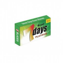 Lame pour le rasage Treet 7 days Platinum x5