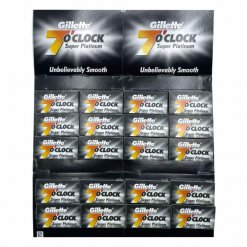 Lames de rasoir Gillette 7 O’Clock Super Platinum x100