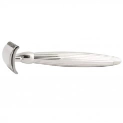 Rasoir de sûreté massif Godron - Finition Palladium