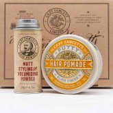 Coffret cheveux Captain Fawcett Poudre + Cire Coiffante Putty