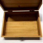 Coffret de rangement en bambou