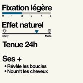 Crème coiffante boucle BIO Sapiens 100ml