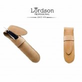 Etui  rasoir en cuir Lordson