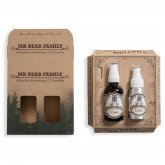 Kit entretien barbe Mr Bear Family Huile et Baume coiffant Citrus