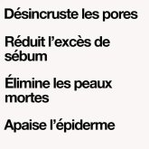 Masque exfoliant visage bio Sapiens