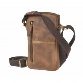 Petite sacoche homme cuir Greenburry