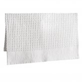 Serviette chaude Mhle 45cmx60cm couleur blanche