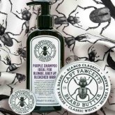 Shampoing cheveux blanc anti reflets jaunes Captain Fawcett