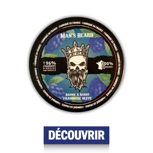 Baume Barbe Mans Beard Framboise Bleue