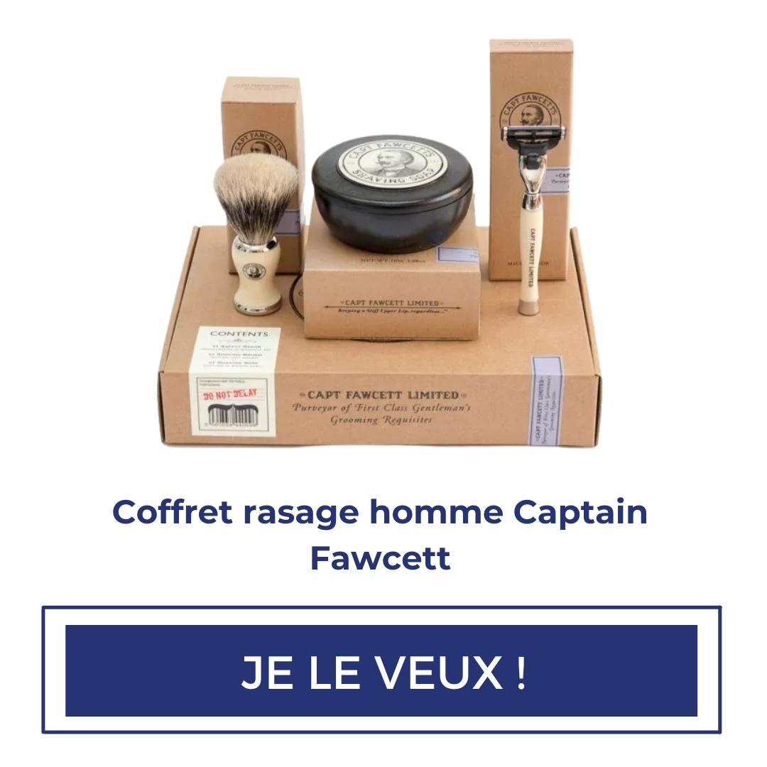 Coffret rasage homme Captain Fawcett