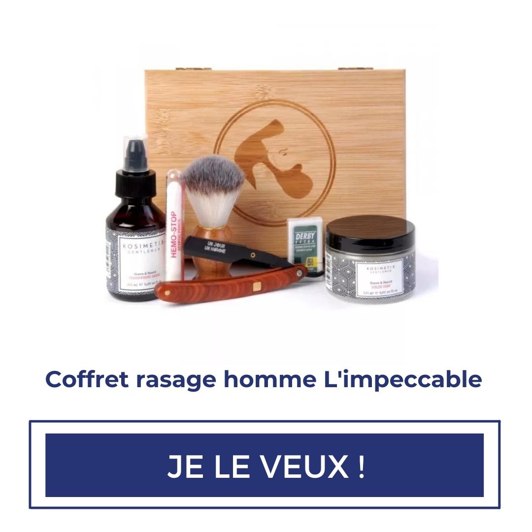 Coffret rasage homme