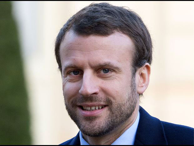 Barbe hipster macron