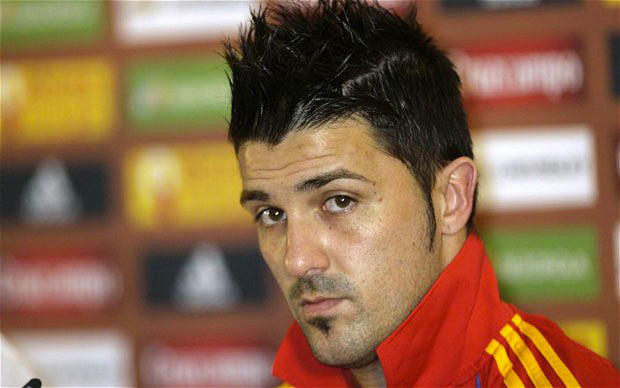 Barbe mouche david villa