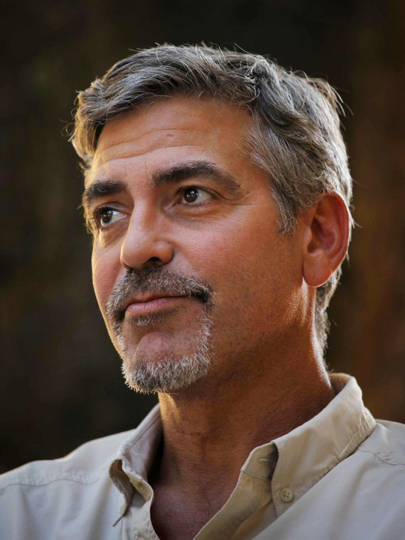 Bouc barbe George Clooney