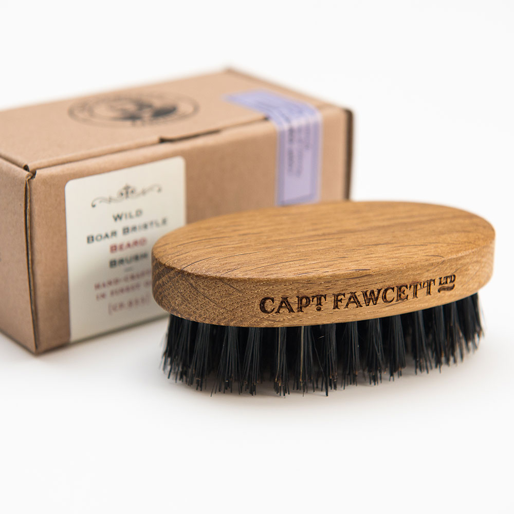 Brosse à barbe en bois