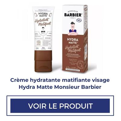crème hydratante mattifiante monsieur barbier