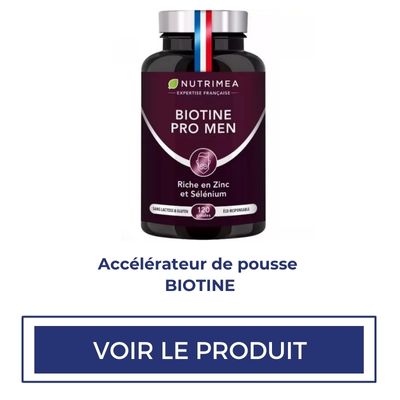 Biotine accélérateur de pousse barbe