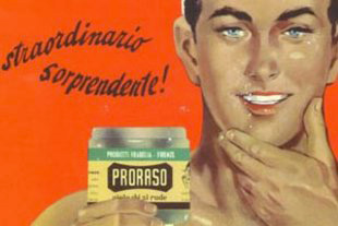 Huile barbe Proraso ancien