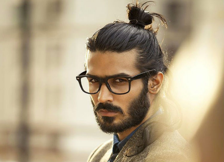 man bun complet