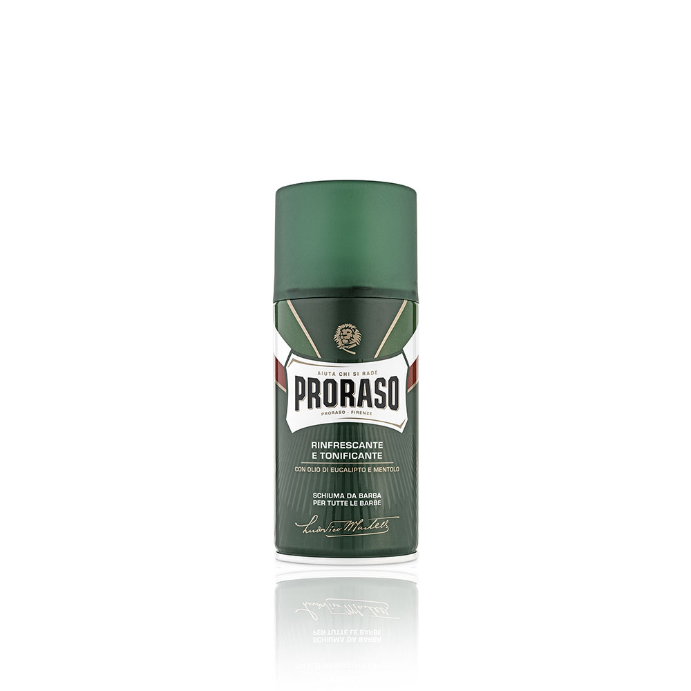 rasage homme avec mousse a raser proraso