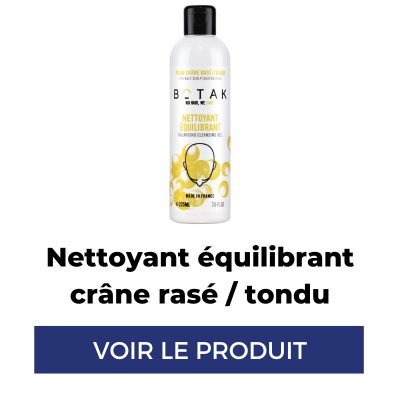 nettoyant équilibrant botak crane chauve ou rasé