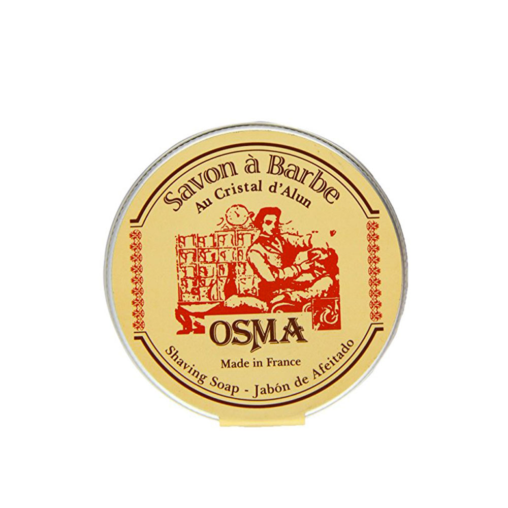 rasage homme avec savon a barbe osma