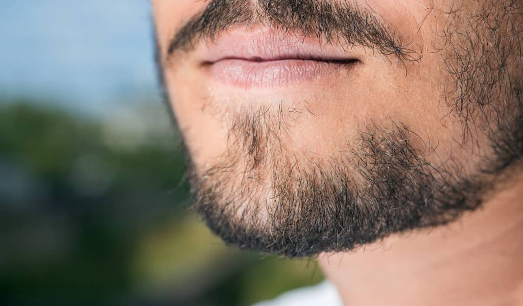 barbe de 10 jours