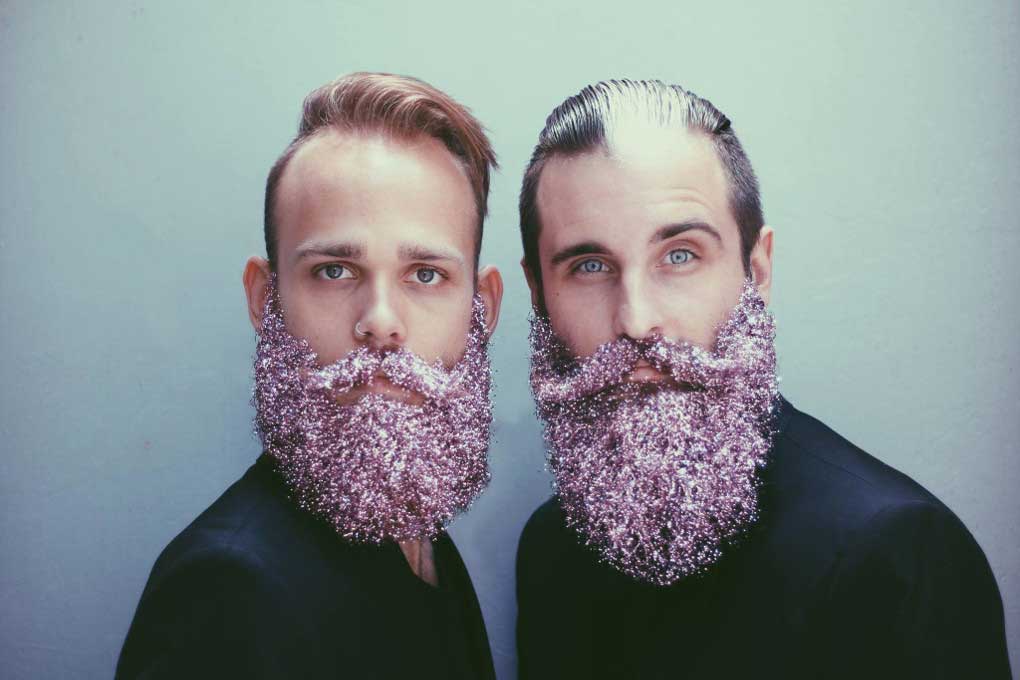 Barbe à paillettes : Osez la barbe pour faire la fête !