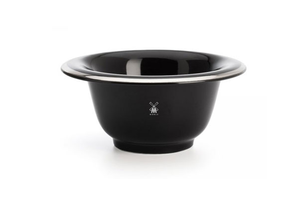 bol de rasage muhle porcelaine noir