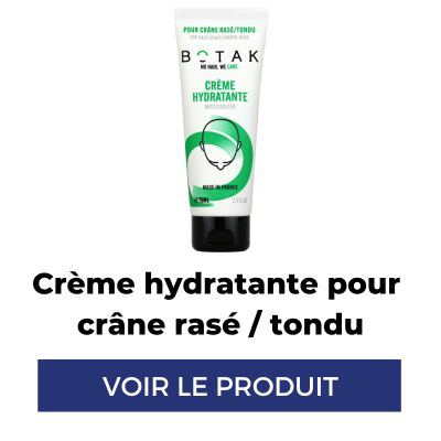 crème botak crane chauve ou rasé