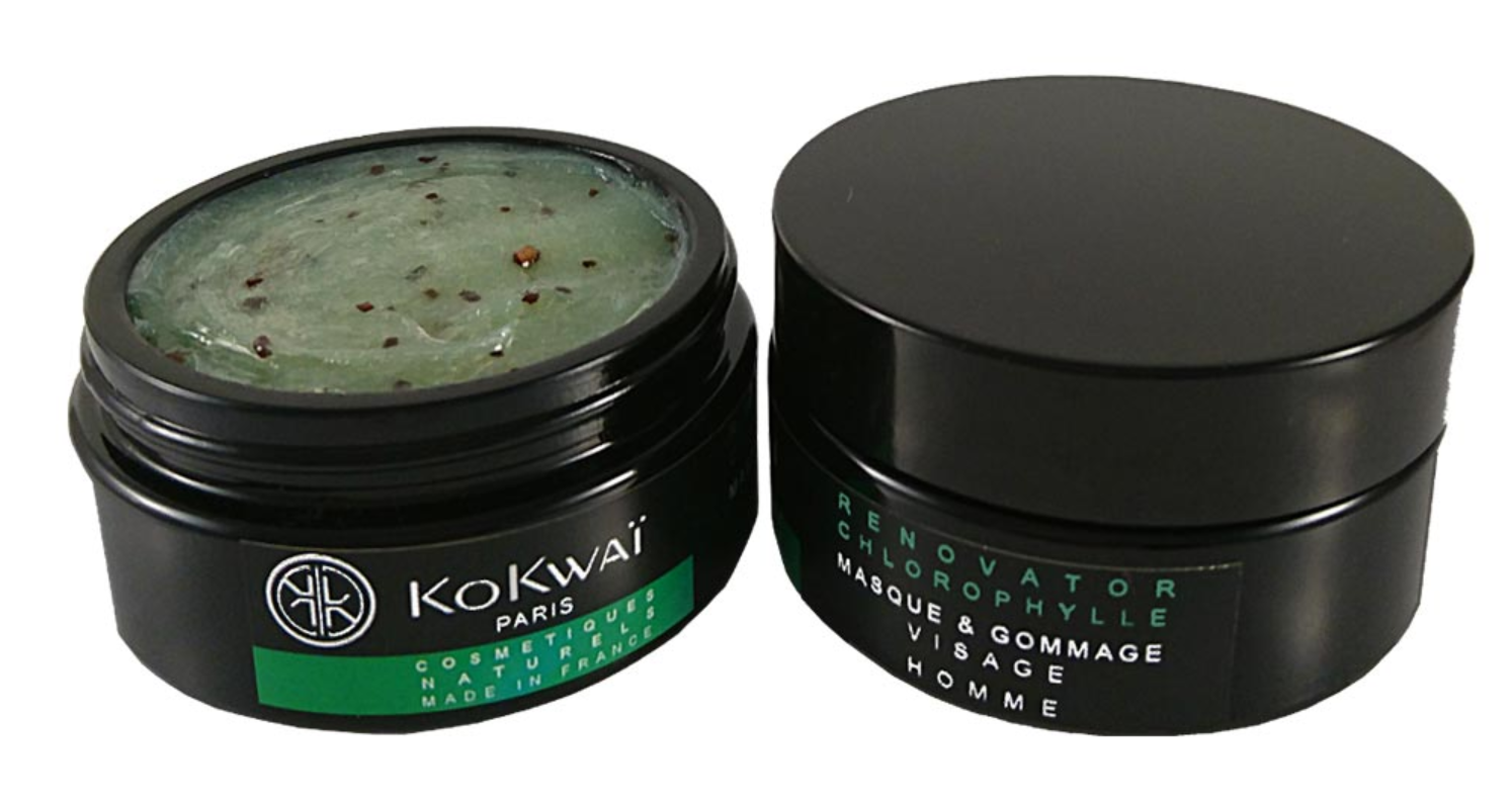 gommage visage homme Kokwai