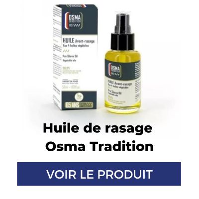 huile de rasage osma