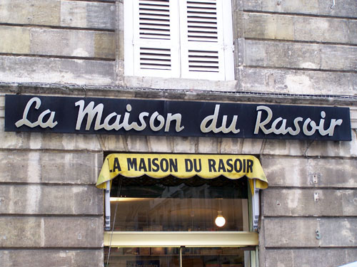 la maison du rasoir