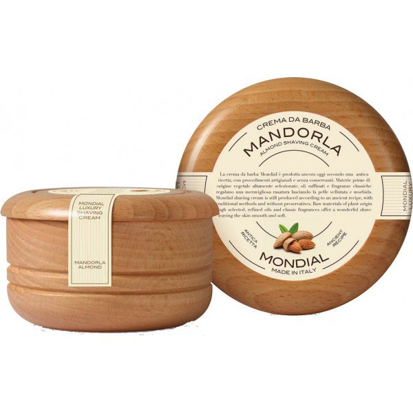 savon a barbe mondial shaving mandorla