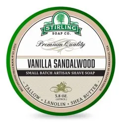 Savon à raser Stirling Vanilla Sandalwood