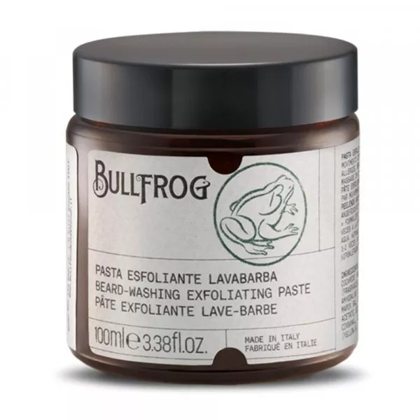 Crème gommante pour barbe Bullfrog