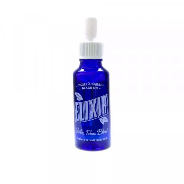 huile hydratante barbe Elixir tabac blond Lames & Tradition