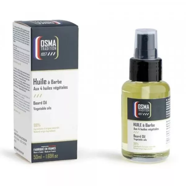 huile hydratante barbe Osma Tradition