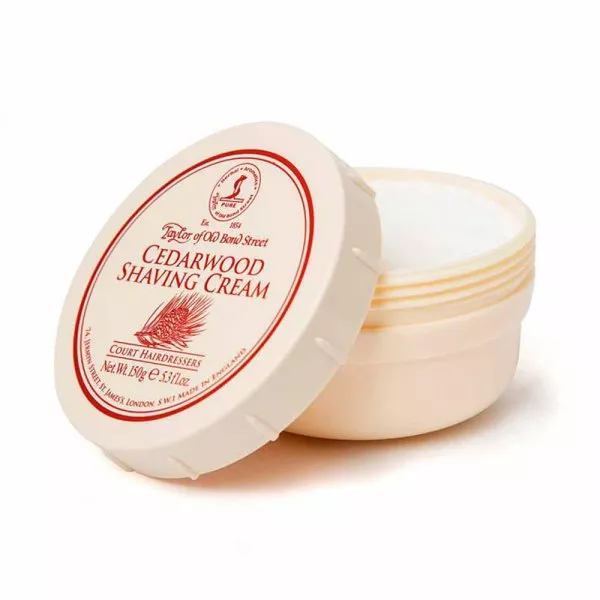 Crème à raser traditionnelle Taylor of Old Bond Street Cedarwood