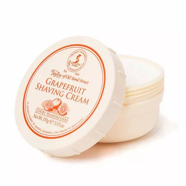 Crème à raser traditionnelle Taylor of Old Bond Street Grapefruit