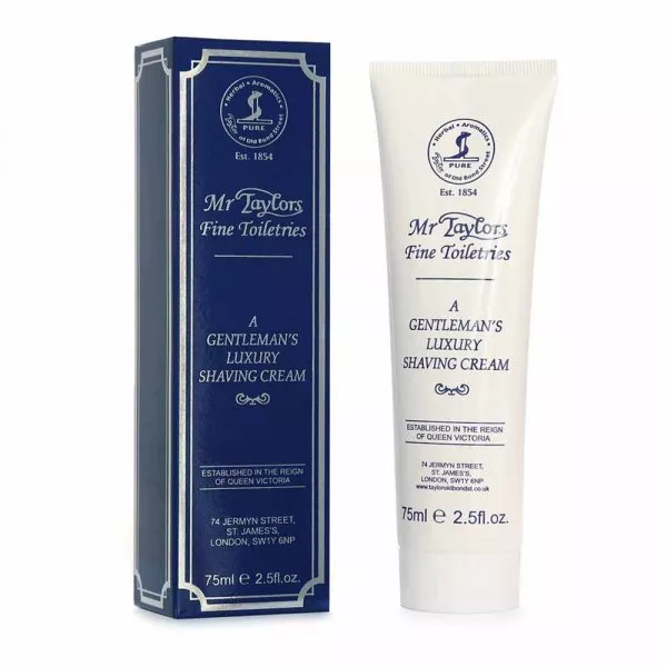 Crème à raser traditionnelle en tube Taylor of Old Bond Street Mr Taylor