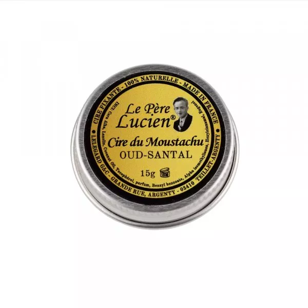Cire à moustache Le Père Lucien Oud Santal