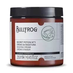 Crème à raser en pot Bullfrog Secret Potion n°1