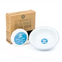 Bol à raser et savon de rasage Big Moustache