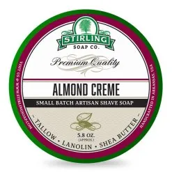 Savon à raser Stirling Almond Creme