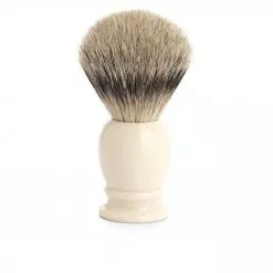 Blaireau rasage à l'ancienne Mühle Bakélite façon ivoire