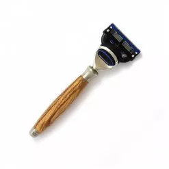 Rasoir Fusion 5 lames Gentleman Barbier Zébrano