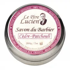 savon de rasage Le Père Lucien Cèdre Patchouli