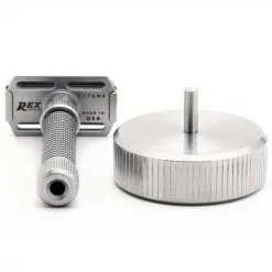 Support de rasoir Rex en acier inoxydable