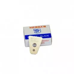 Lames pour le rasage moustache Merkur de couleurs argentées